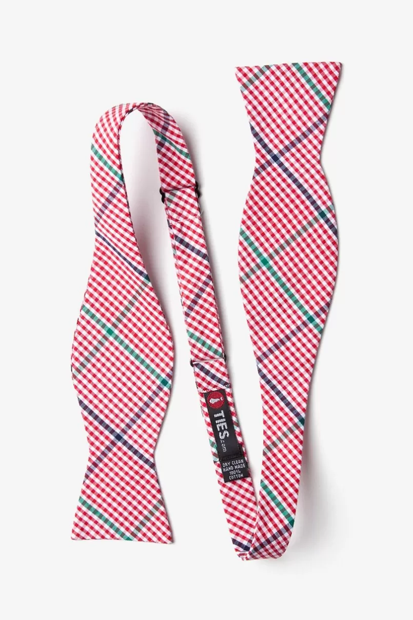 Ties Douglas Self-Tie Bow Tie Red Best