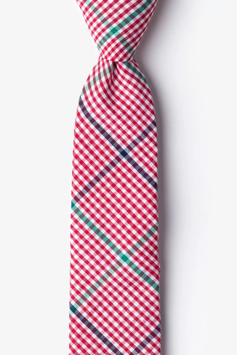 Ties Douglas Skinny Tie Red Shop