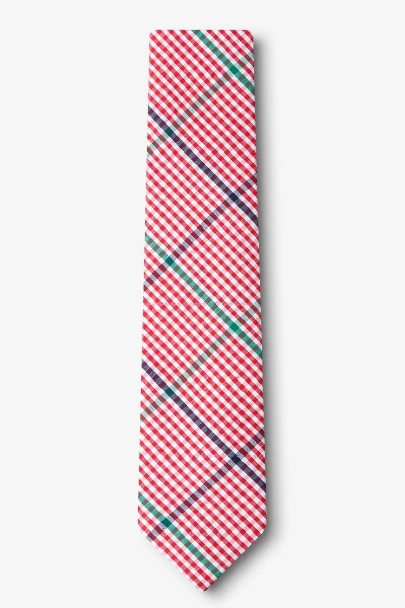 Ties Douglas Skinny Tie Red Shop