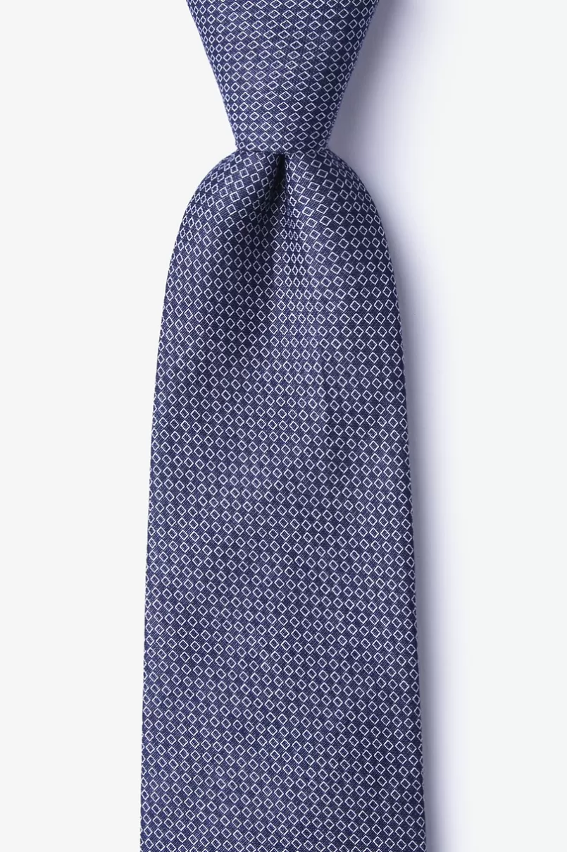 Ties Dudley Navy Blue Tie Best