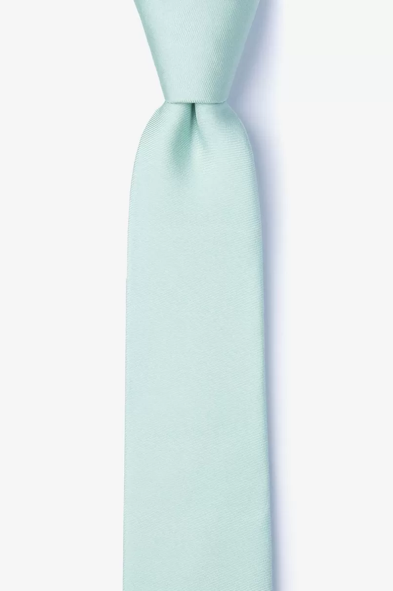 Ties Dusty Mint Skinny Tie DustyMint Cheap