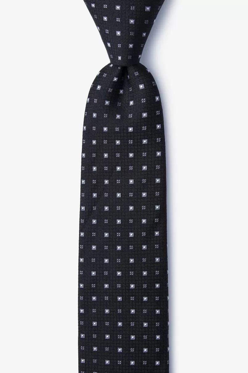 Ties Eagle Skinny Tie Black Flash Sale