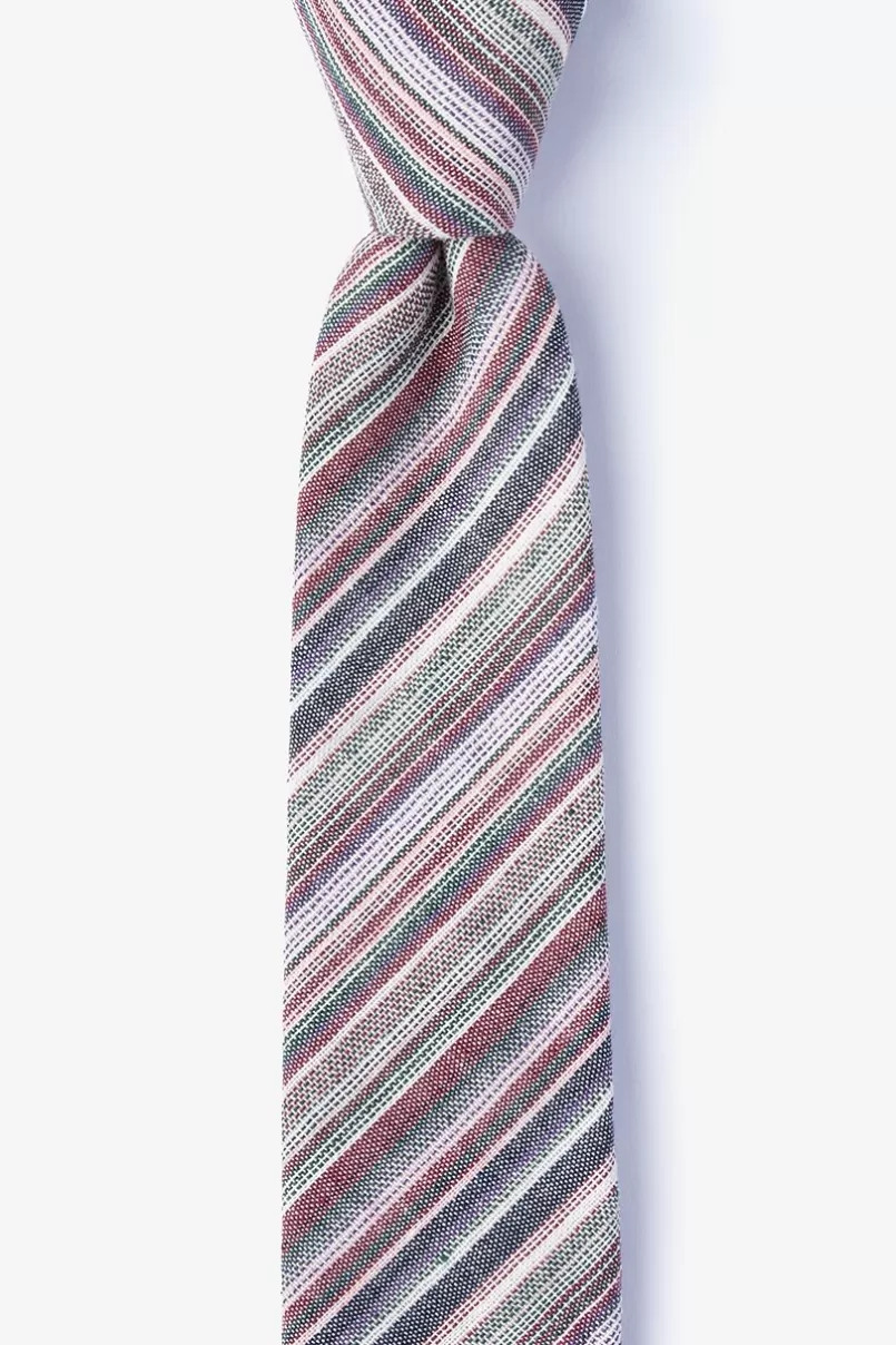 Ties Eastlake Skinny Tie Gray Store