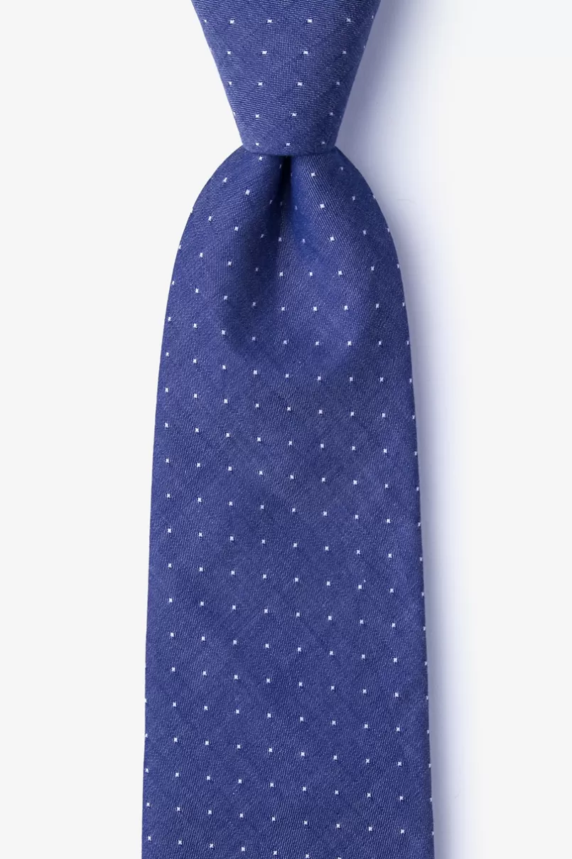 Ties Echo Navy Blue Tie Discount