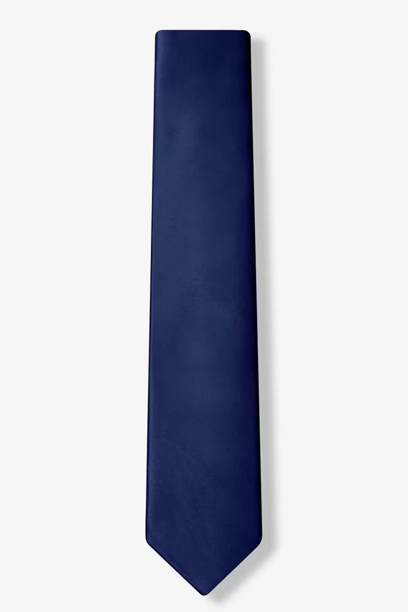 Ties Eclipse Blue Skinny Tie EclipseBlue Fashion