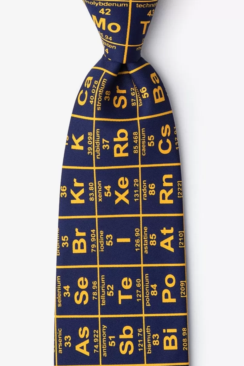 Ties Elements Navy Blue Tie Outlet