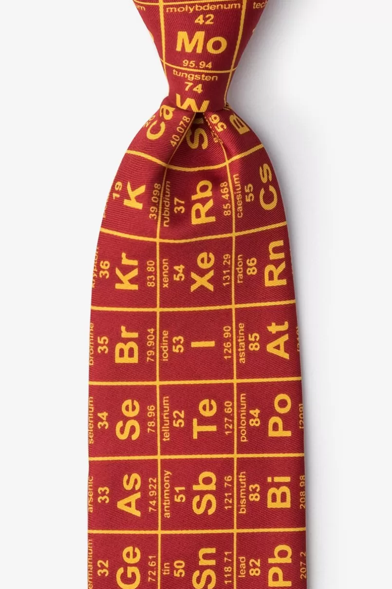 Ties Elements Red Tie Sale