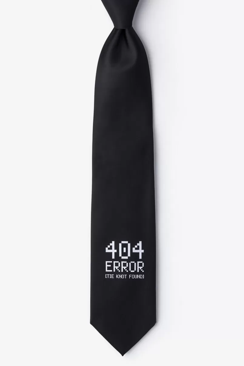 Ties 404 ERROR Black Tie Clearance