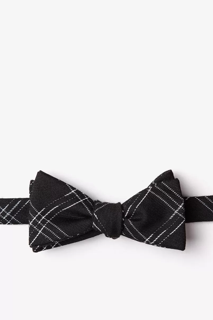 Ties Escondido Skinny Bow Tie Black Cheap