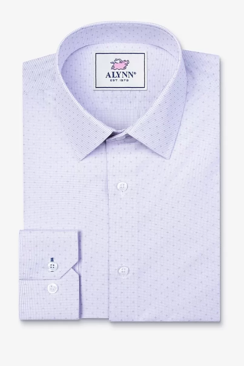 Ties Evan Dress Shirt Purple New