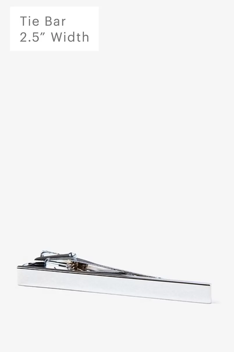 Ties Executive Clasp Tie Bar Silver Sale