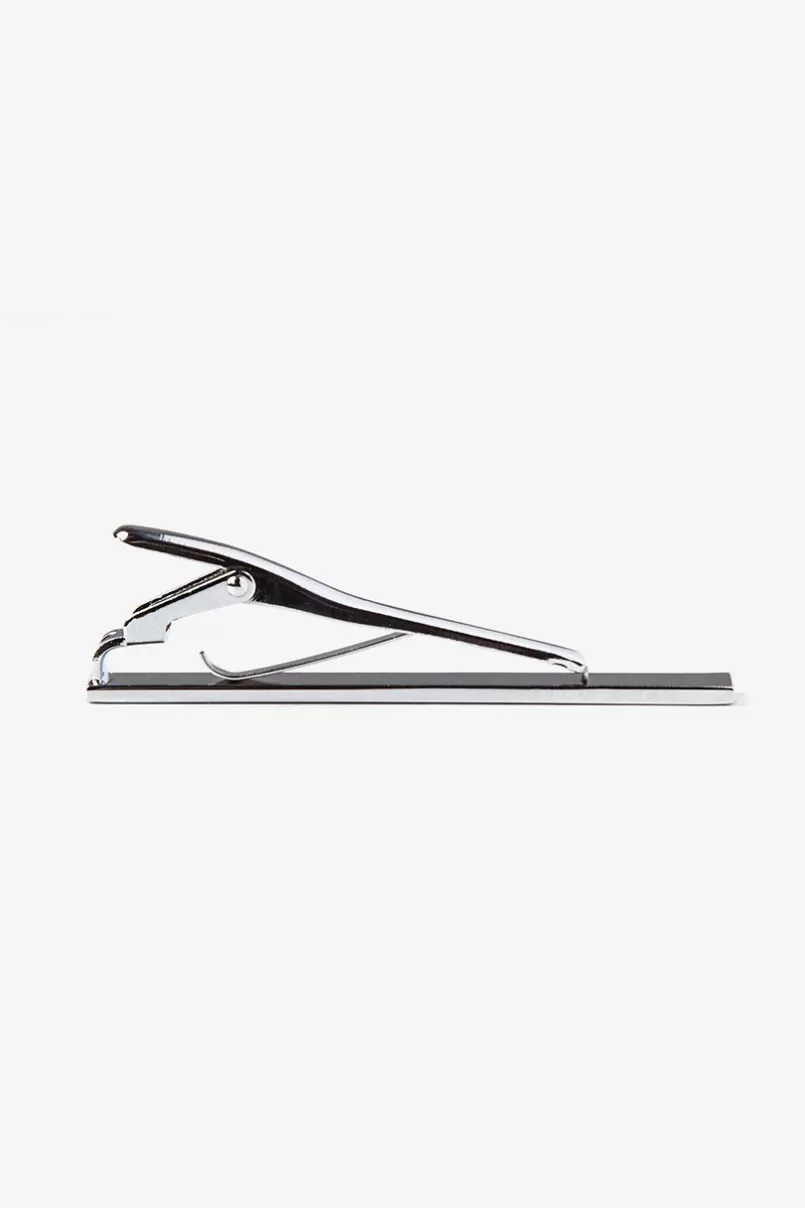 Ties Executive Clasp Tie Bar Silver Sale