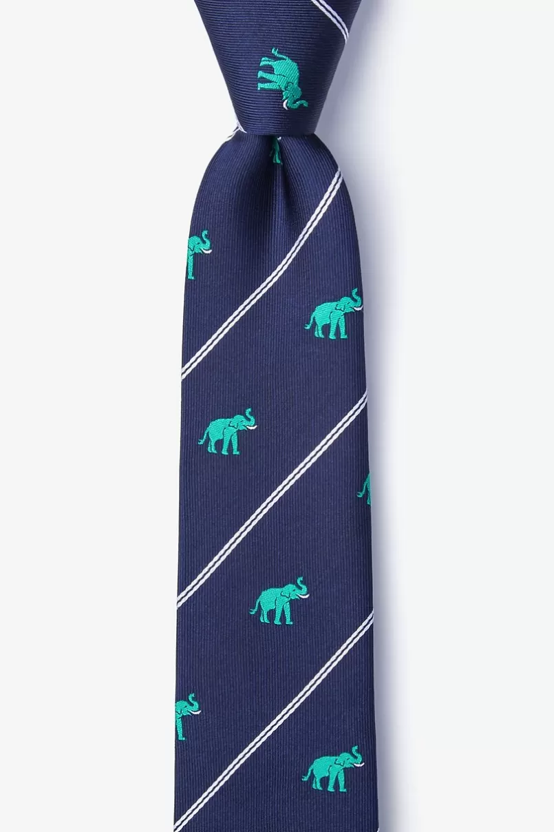 Ties Extra Trunk Space Skinny Tie Teal Cheap