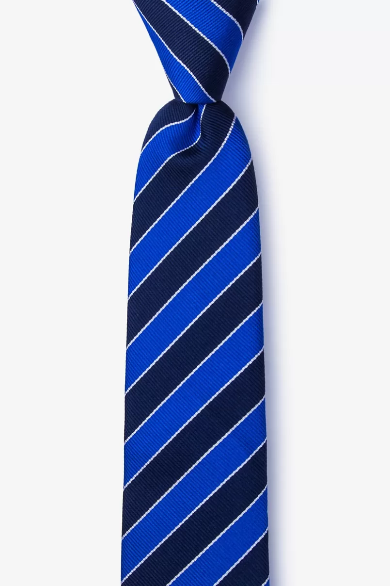 Ties Fane Skinny Tie Blue Flash Sale