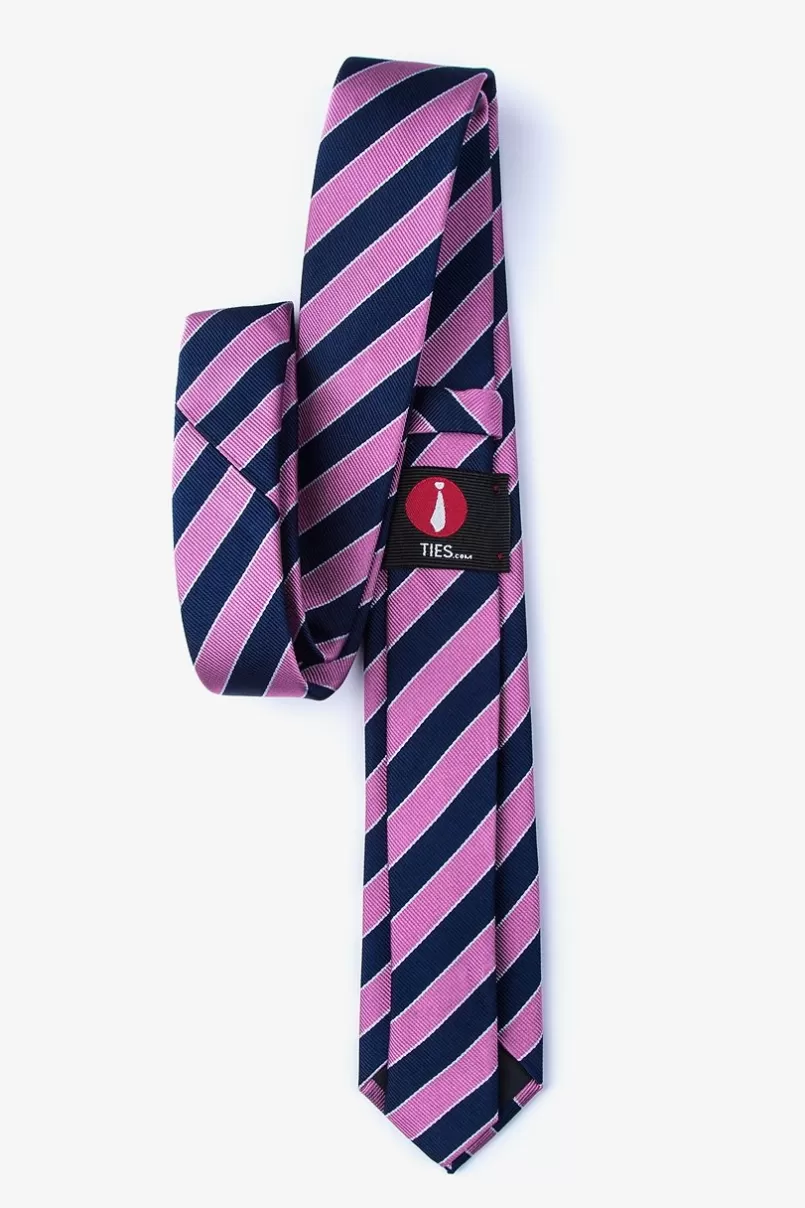 Ties Fane Skinny Tie Pink Fashion