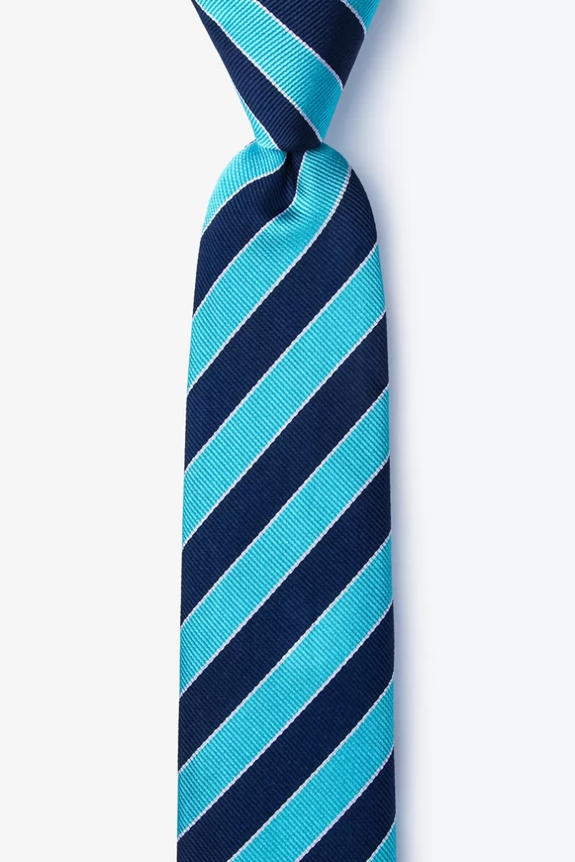 Ties Fane Skinny Tie Turquoise Store