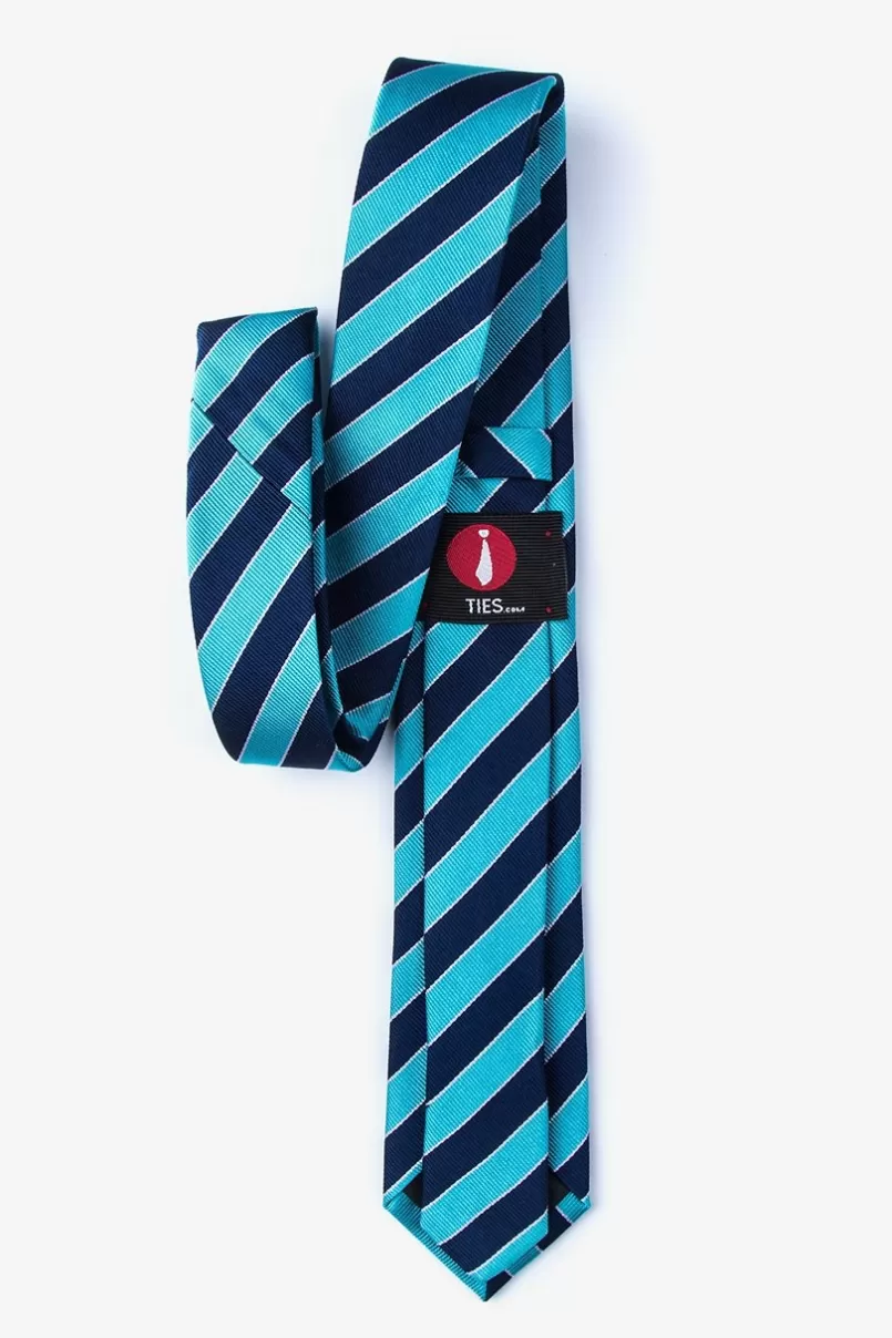 Ties Fane Skinny Tie Turquoise Store