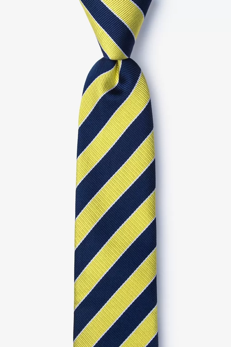 Ties Fane Skinny Tie Yellow Best