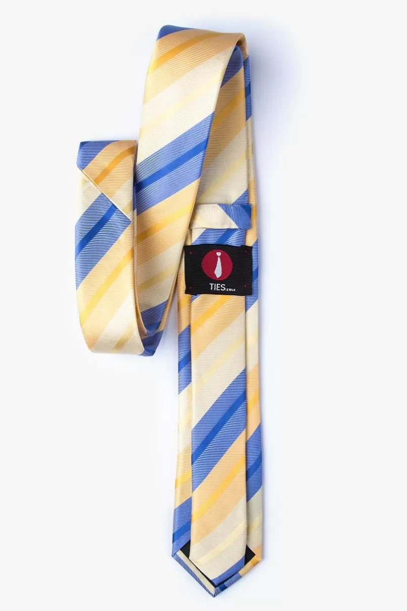 Ties Finn Skinny Tie Yellow Best