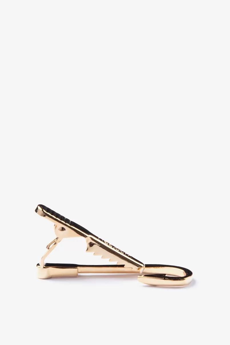 Ties Fish Hook Tie Bar Gold Hot