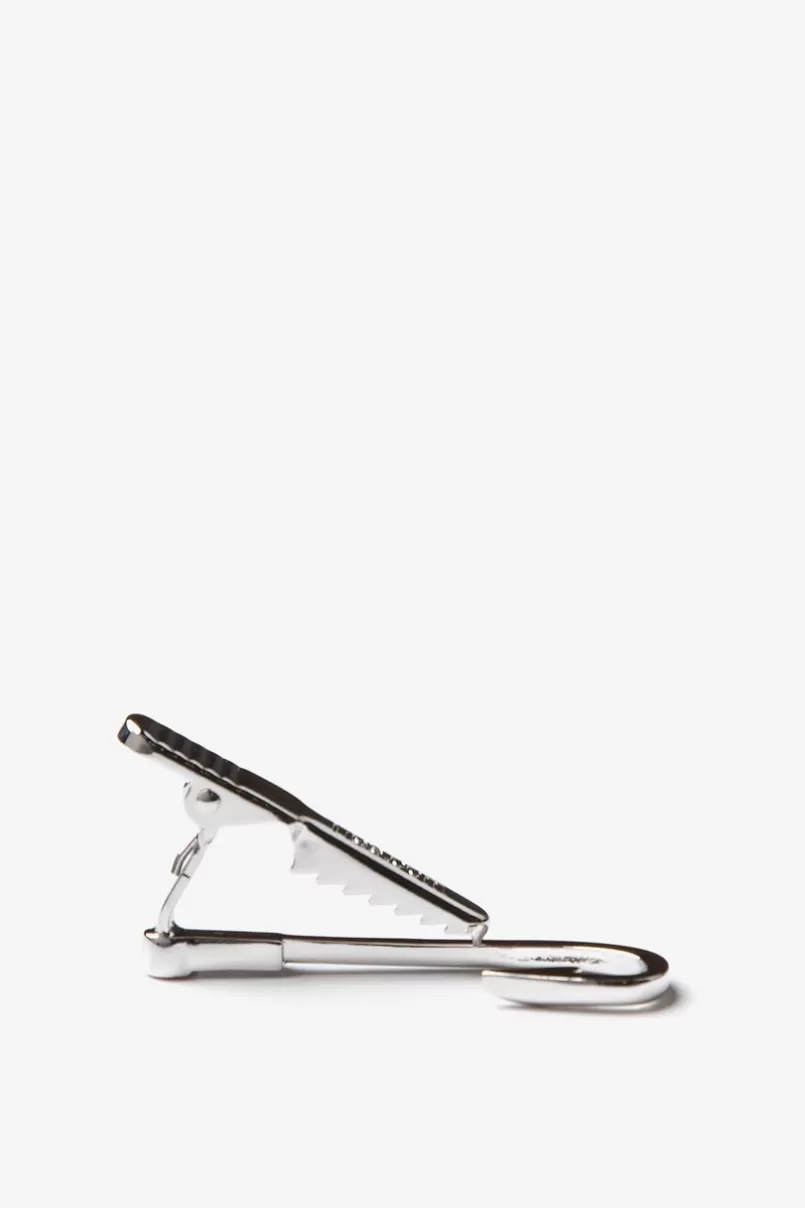 Ties Fish Hook Tie Bar Silver Best Sale