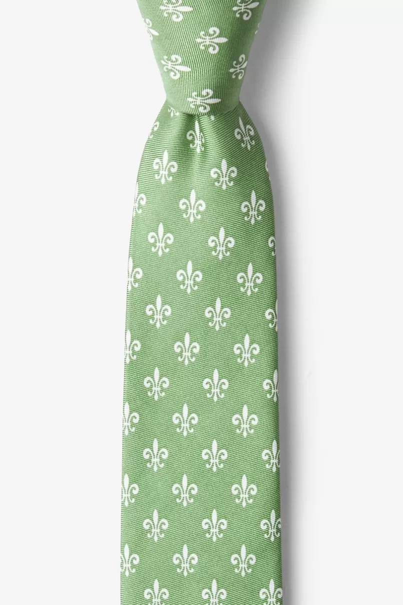 Ties Fleur Crazy Moss Skinny Tie Best