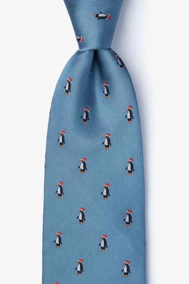 Ties Flightless Christmas Slate Tie Hot