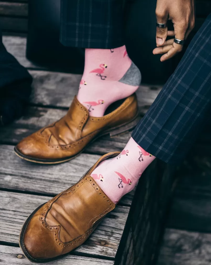 Ties Flocking Fabulous Sock Pink Cheap