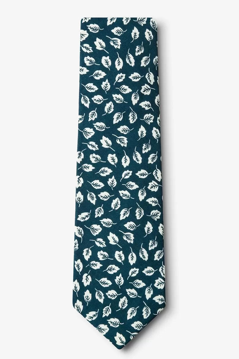 Ties Florence Teal Extra Long Tie New