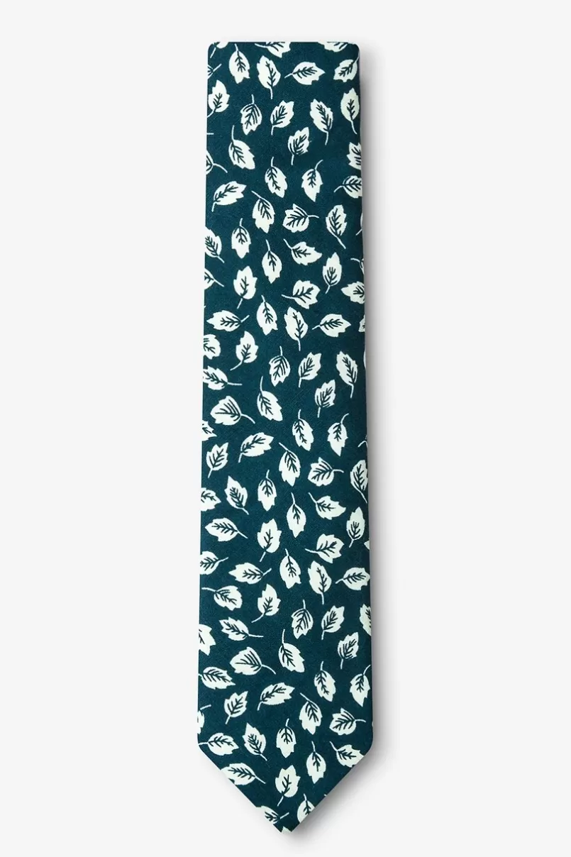 Ties Florence Skinny Tie Teal Sale