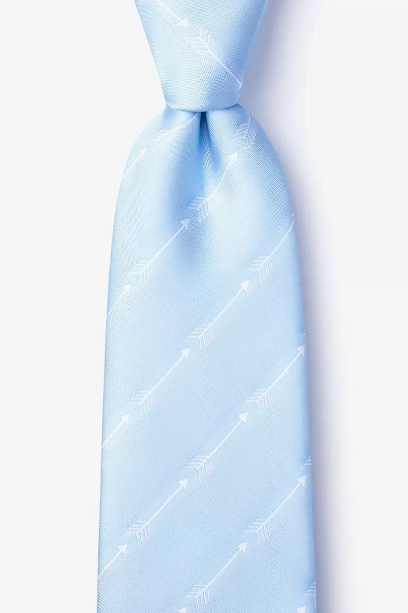 Ties Flying Arrows Light Blue Tie LightBlue Online