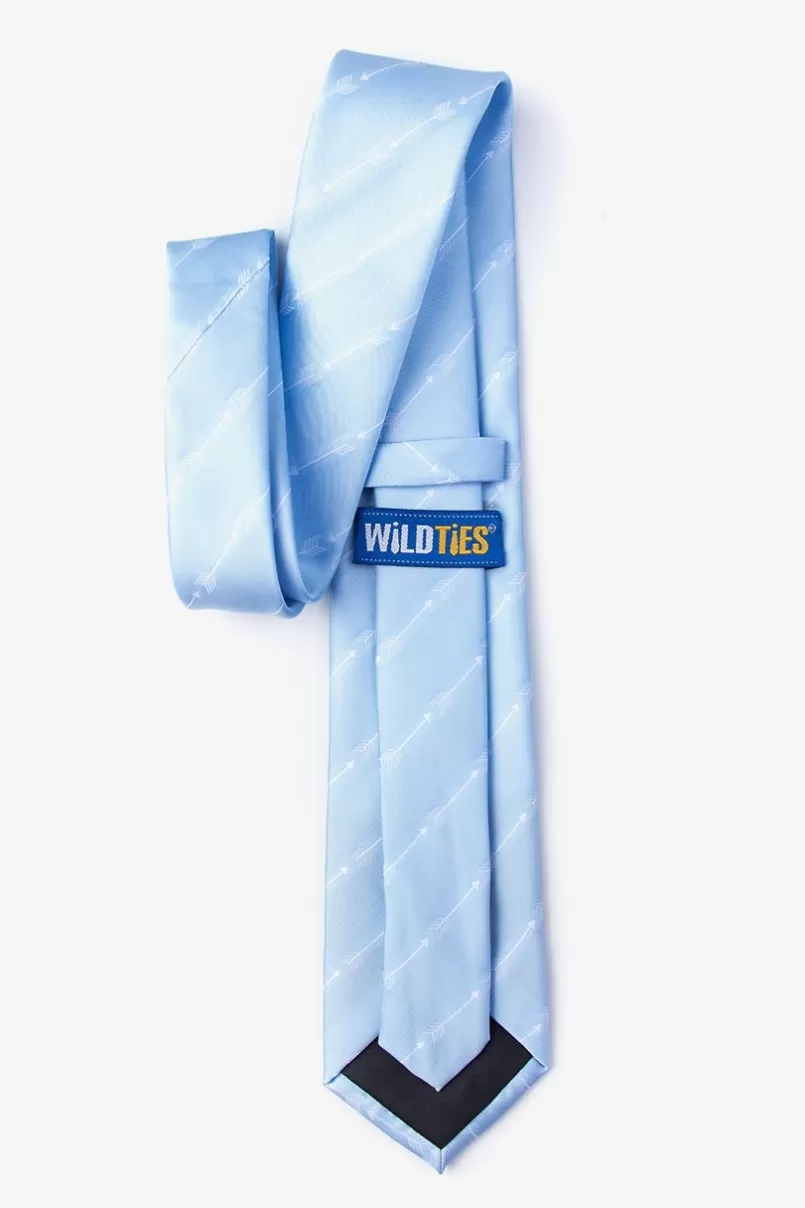 Ties Flying Arrows Light Blue Tie LightBlue Online