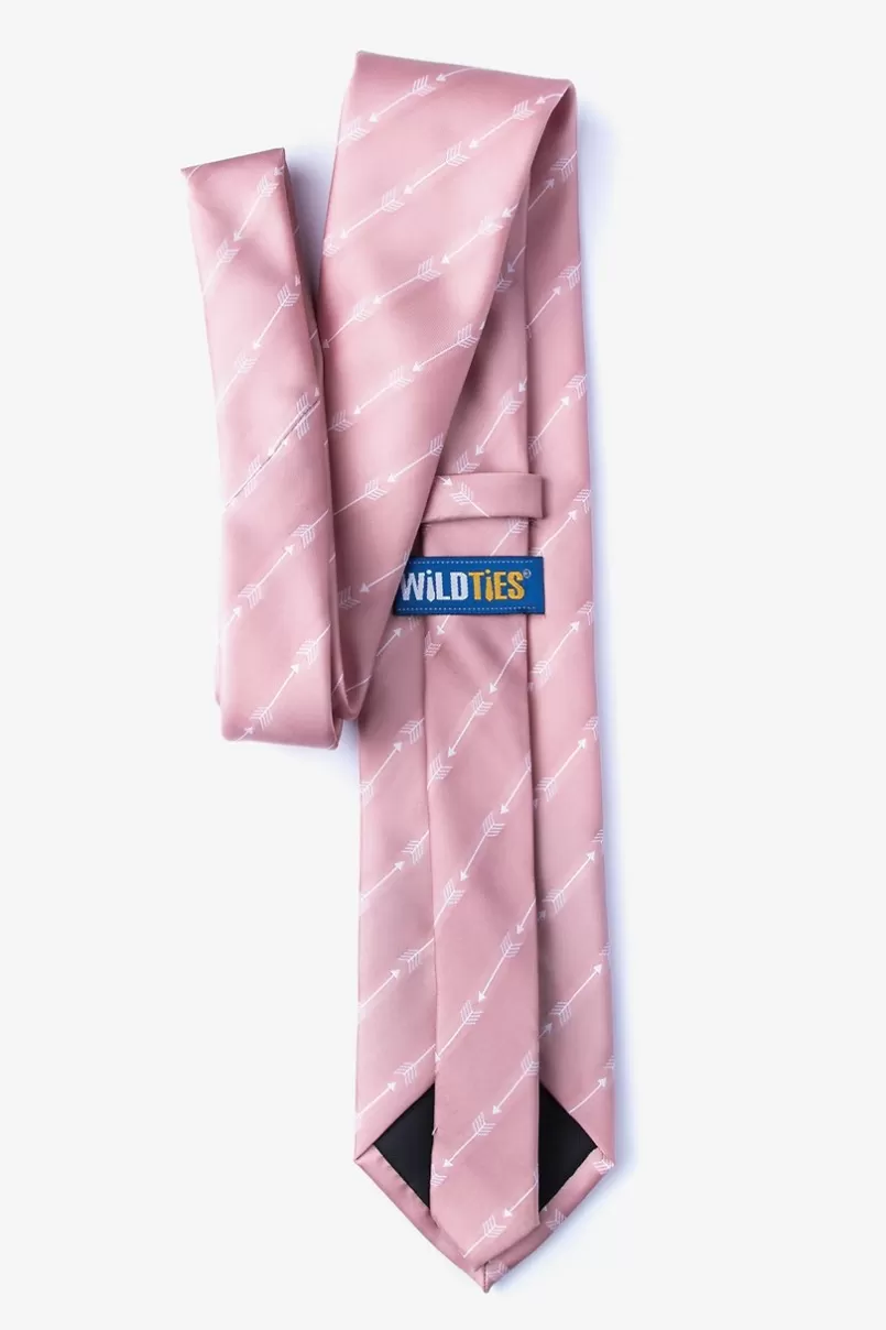 Ties Flying Arrows Extra Long Tie Pink Online