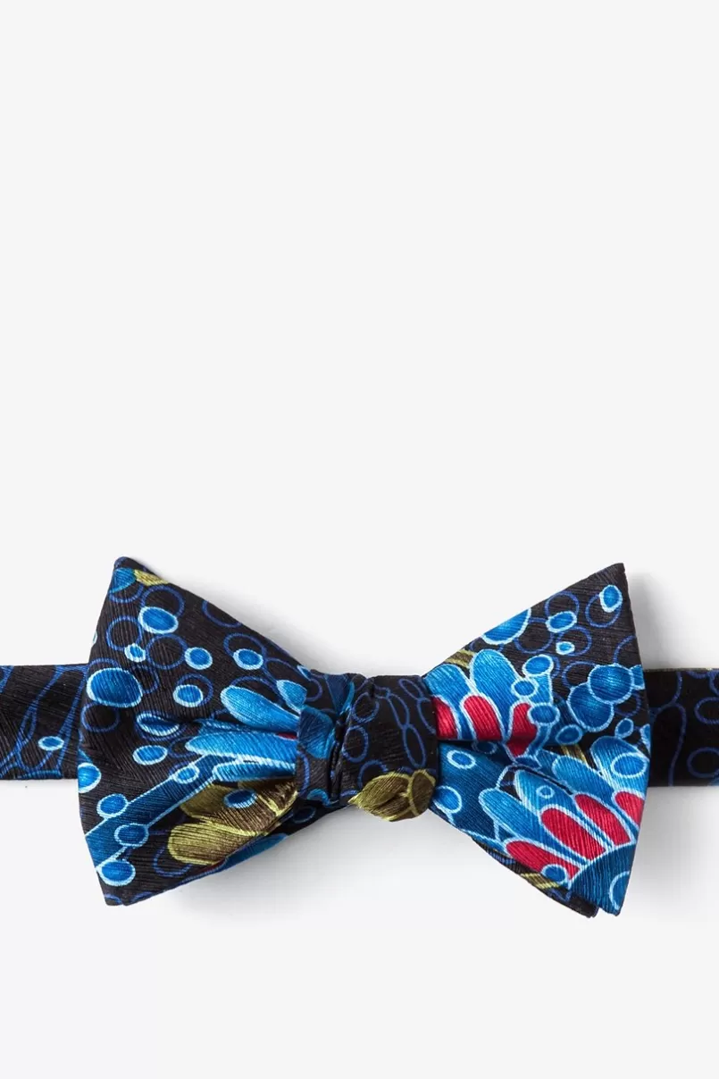 Ties Fungi/Mold Black Self-Tie Bow Tie Clearance