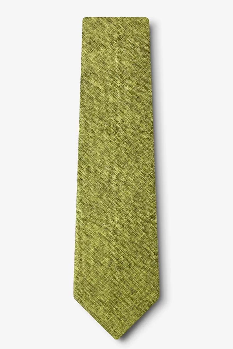 Ties Galveston Lime Green Tie Hot