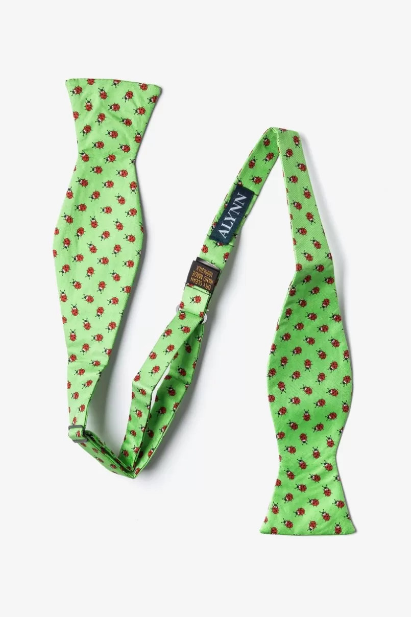 Ties Gentlemen Bugs self tie bowtie Green Self-Tie Bow Tie Outlet