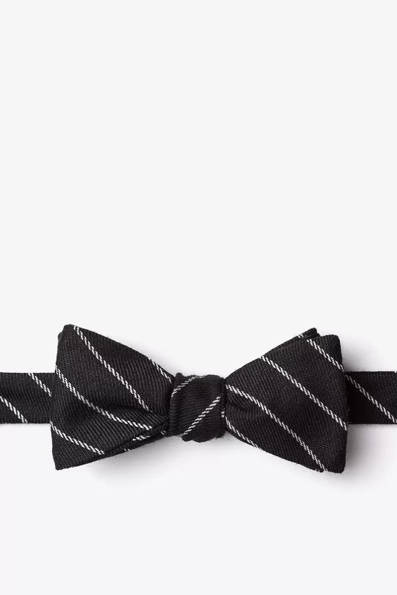 Ties Glenn Heights Skinny Bow Tie Black Best