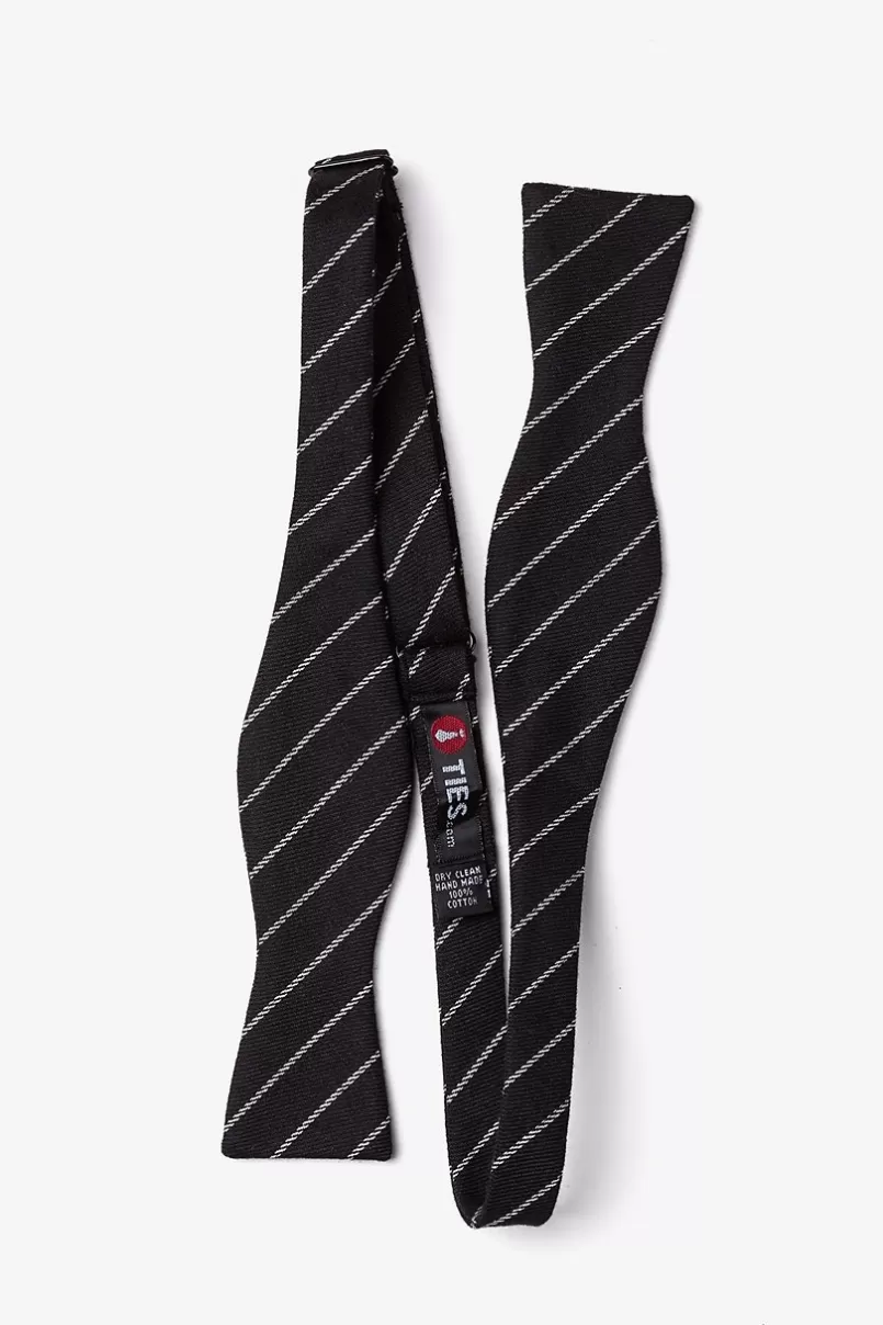 Ties Glenn Heights Skinny Bow Tie Black Best