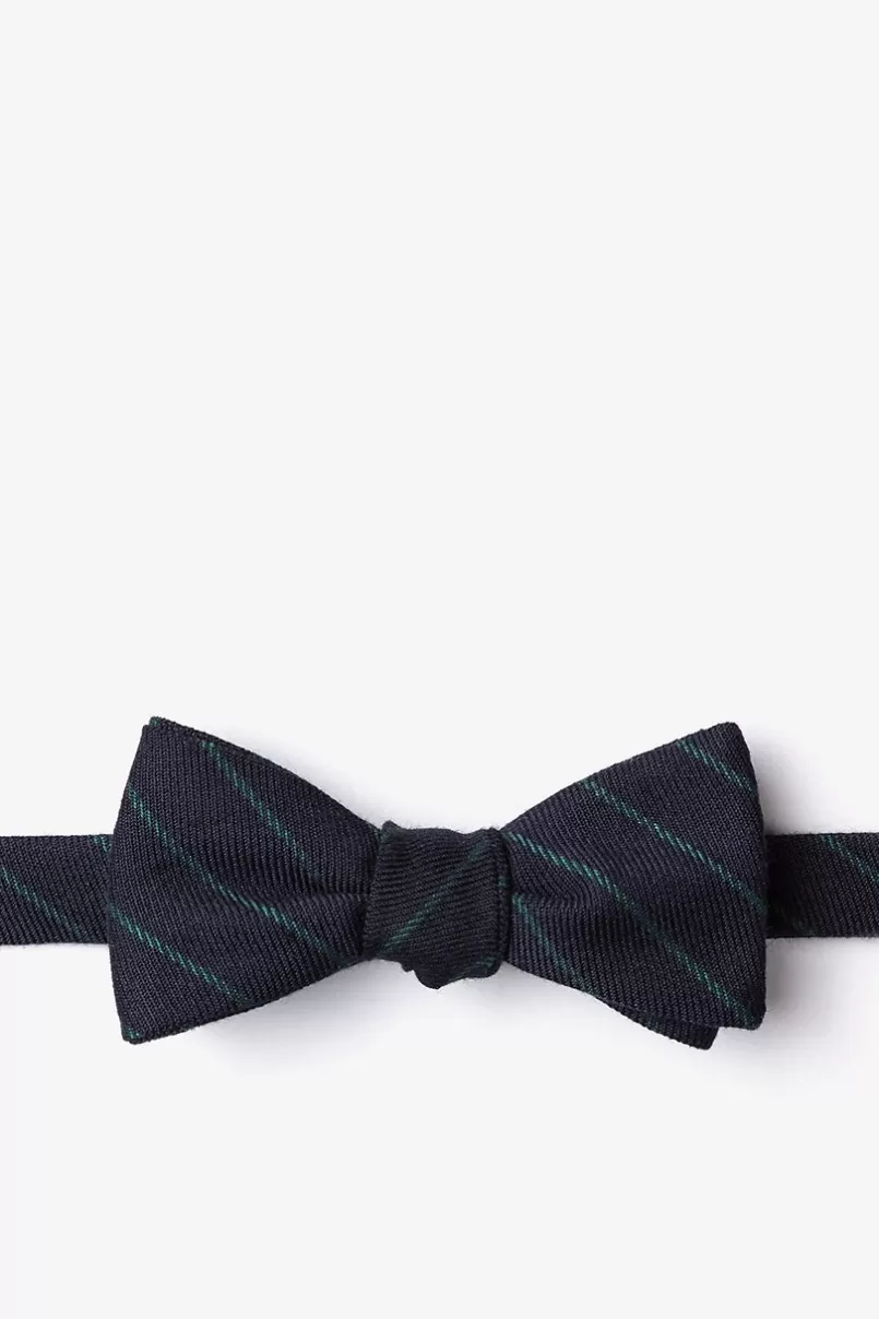 Ties Glenn Heights Skinny Bow Tie Green New