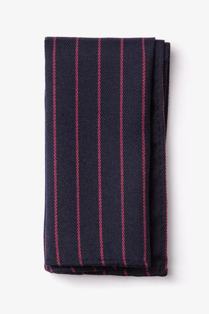 Ties Glenn Heights Pocket Square Red Sale