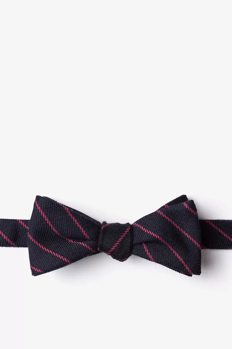 Ties Glenn Heights Skinny Bow Tie Red Best Sale