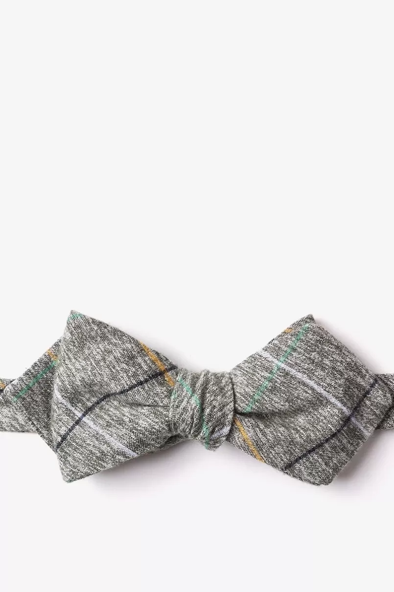 Ties Globe Diamond Tip Bow Tie Green Cheap