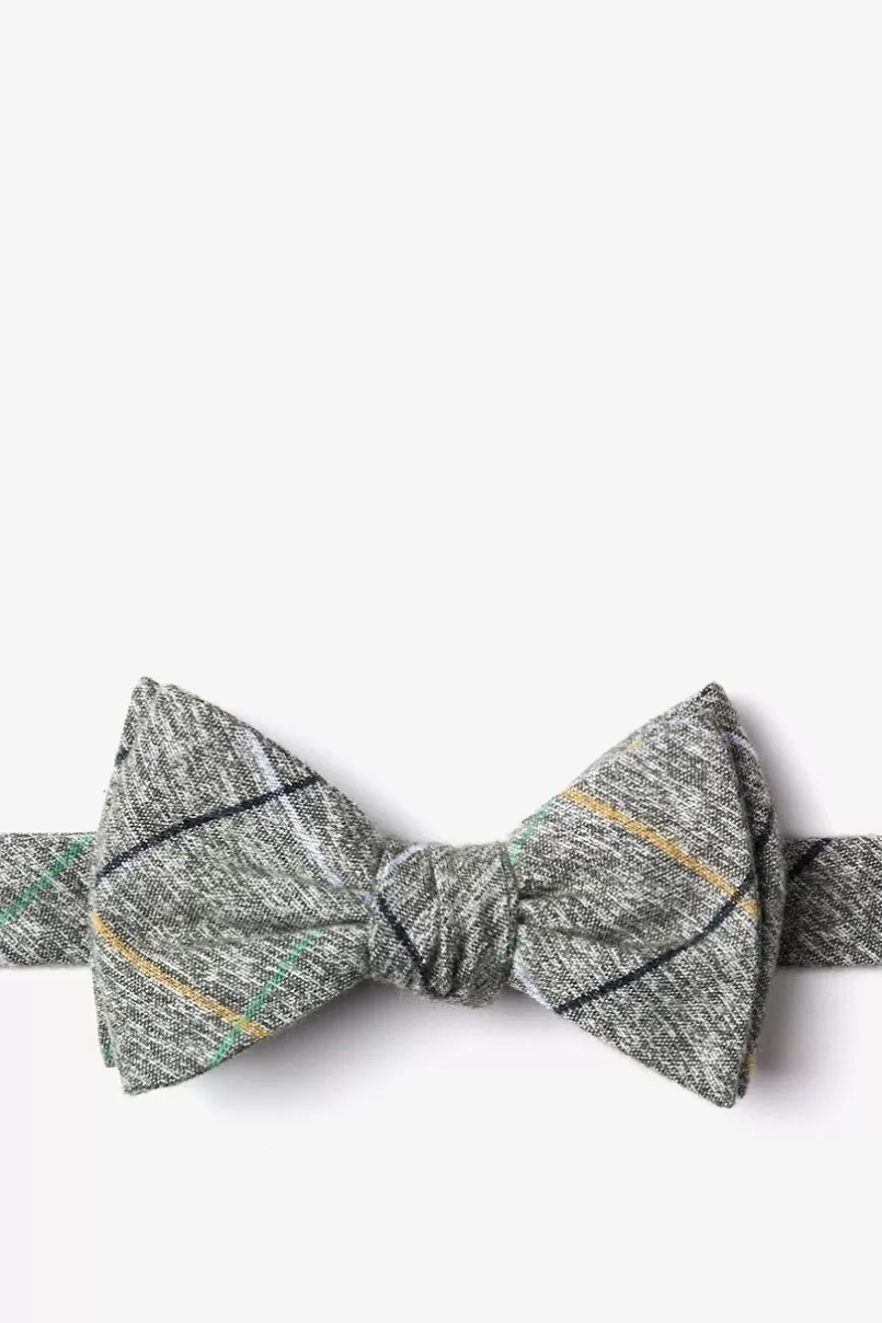 Ties Globe Self-Tie Bow Tie Green Cheap