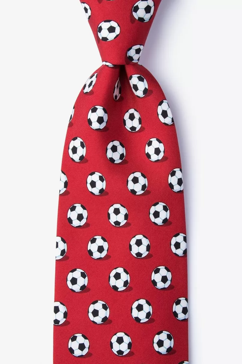 Ties Goal Oriented Red Tie Store