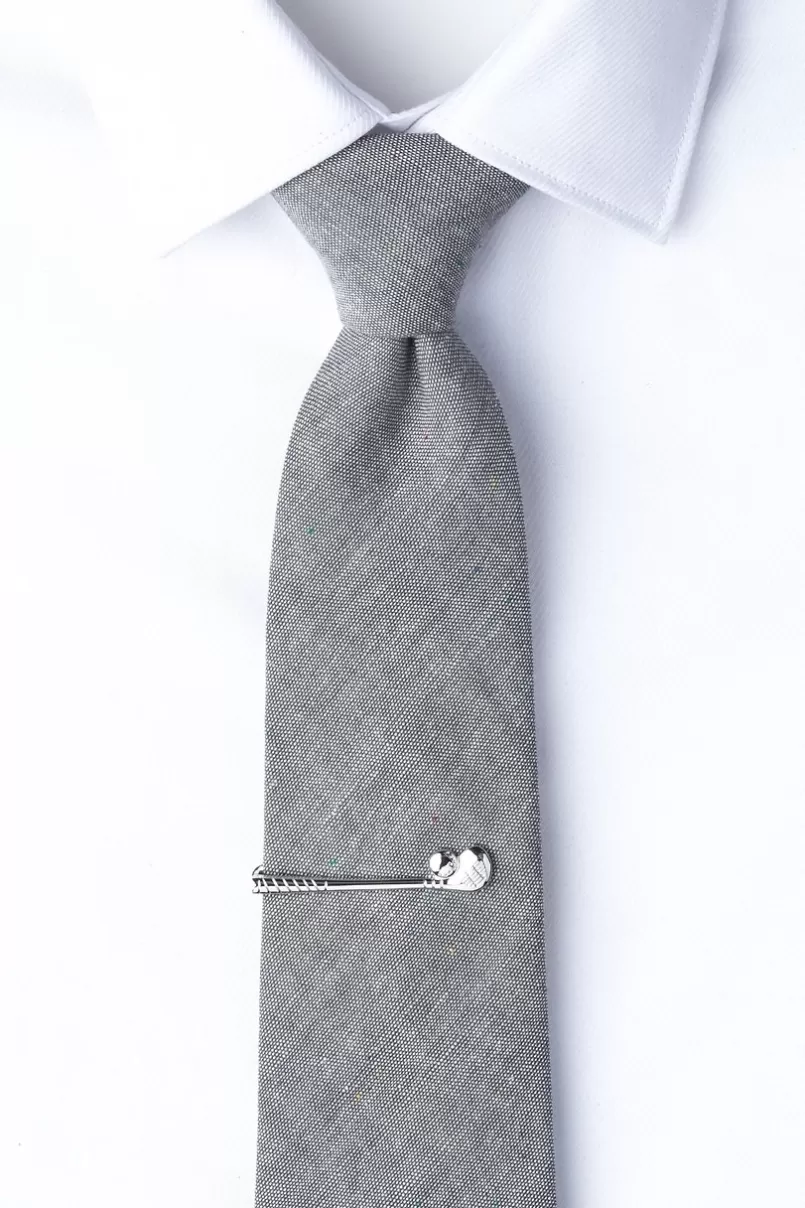 Ties Golf Club Silver Tie Bar Cheap