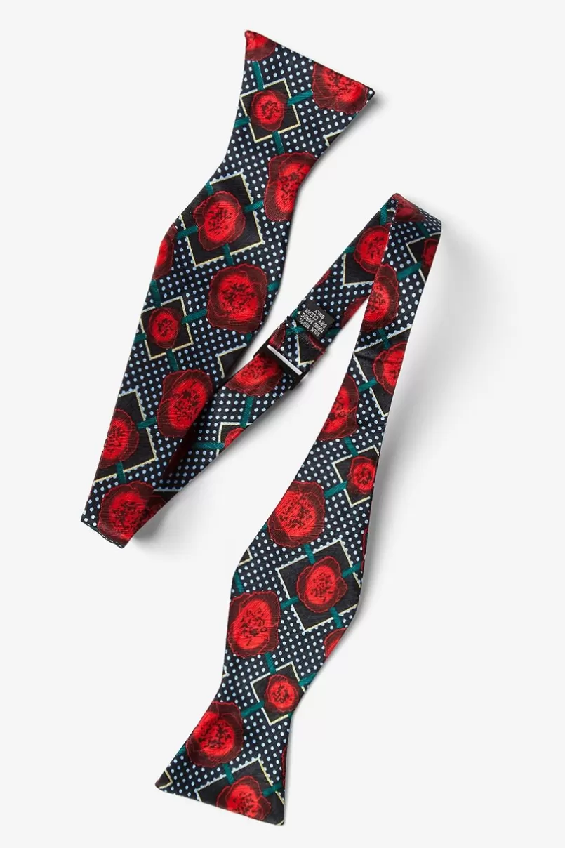 Ties Gonorrhea Red Self-Tie Bow Tie Fashion