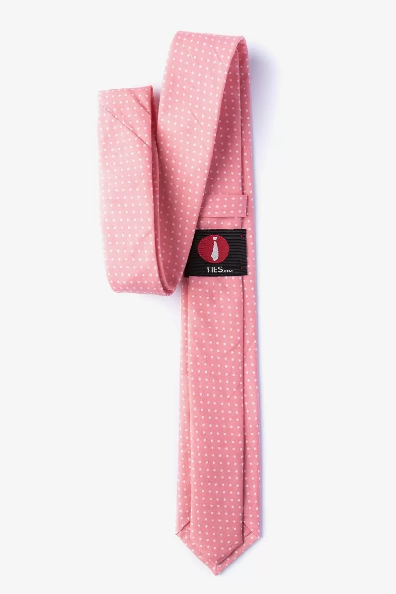 Ties Gregory Skinny Tie Pink Hot