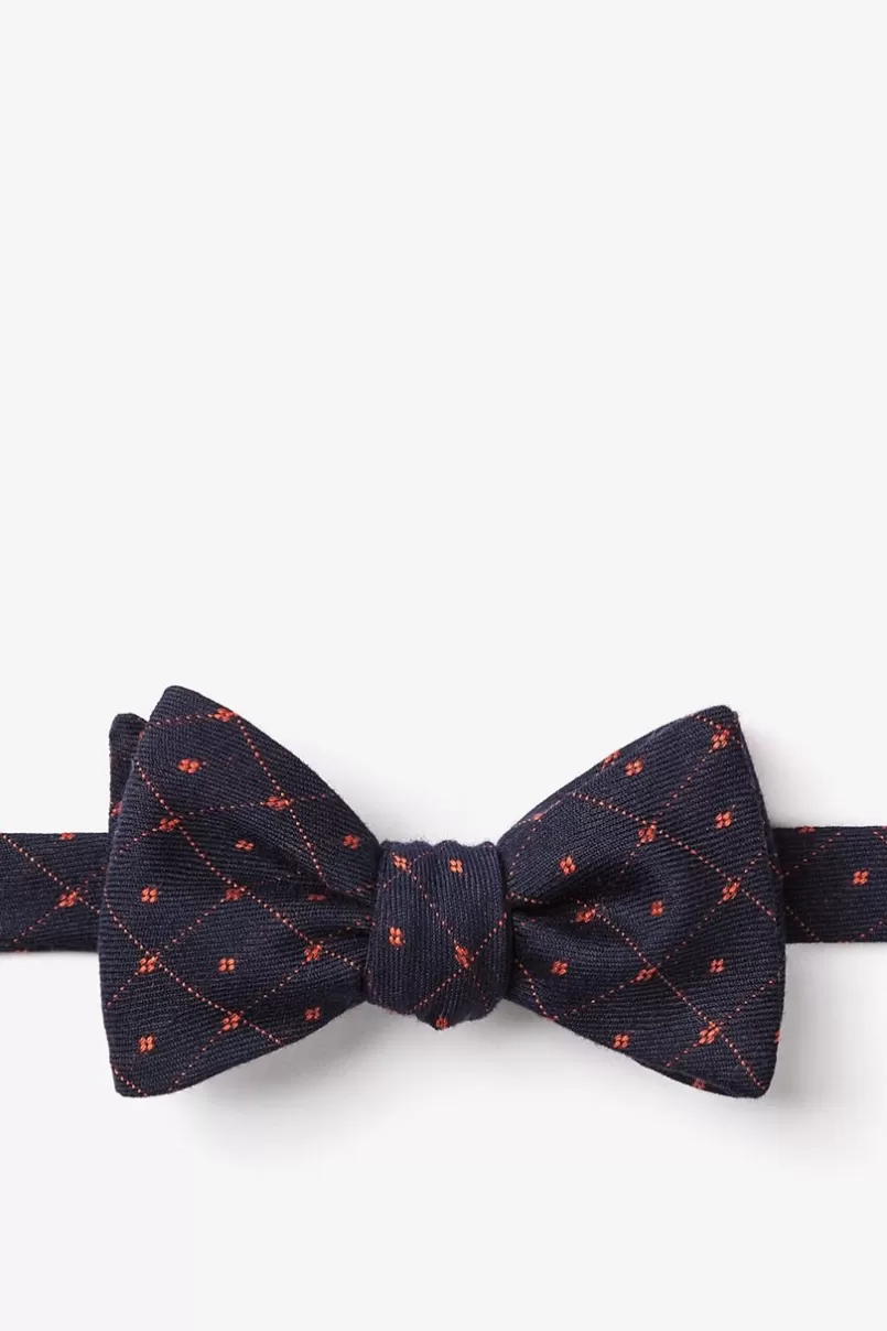 Ties Gresham Self-Tie Bow Tie Orange Online