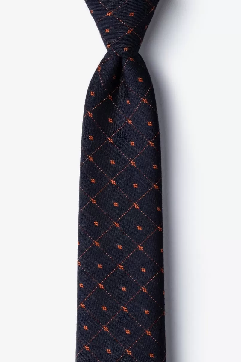 Ties Gresham Skinny Tie Orange Fashion