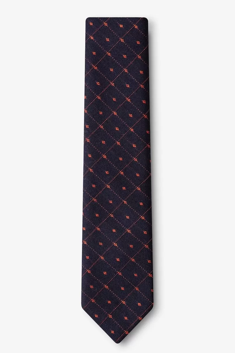 Ties Gresham Skinny Tie Orange Fashion